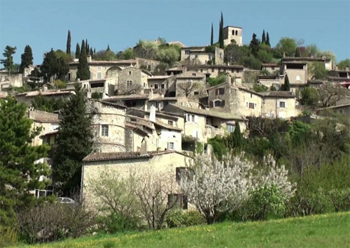 Visitez Mirmande, village classé par parmi les plus beaux de France