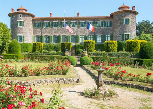 Promenade romantique au Château de Chavaniac-Lafayette