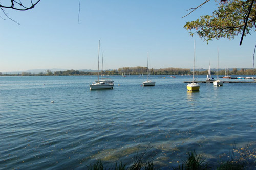 Détente au lac de Meyzieu