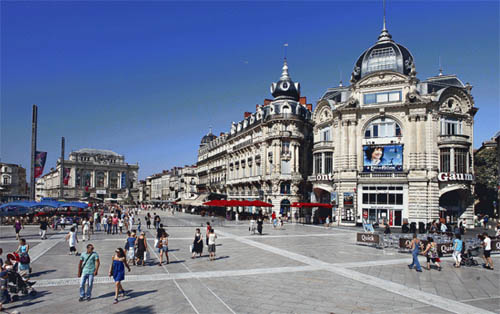 Journée shopping au centre-ville de Montpellier